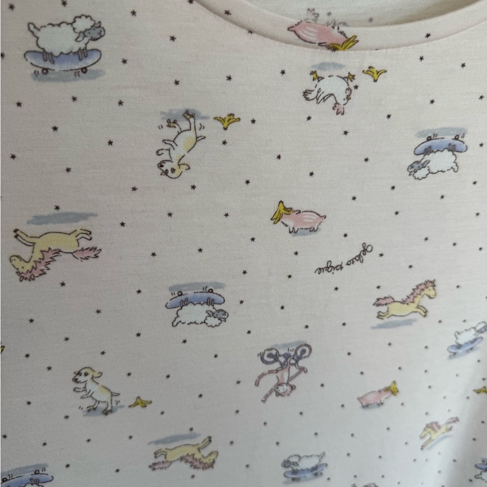 Gelato Pique- Women’s Adorable blush Pajamas with Fun Print - Picture 5 of 9